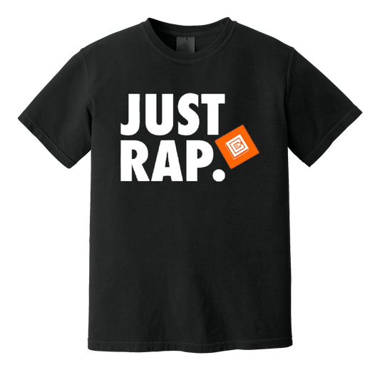 Just Rap Black T-shirt