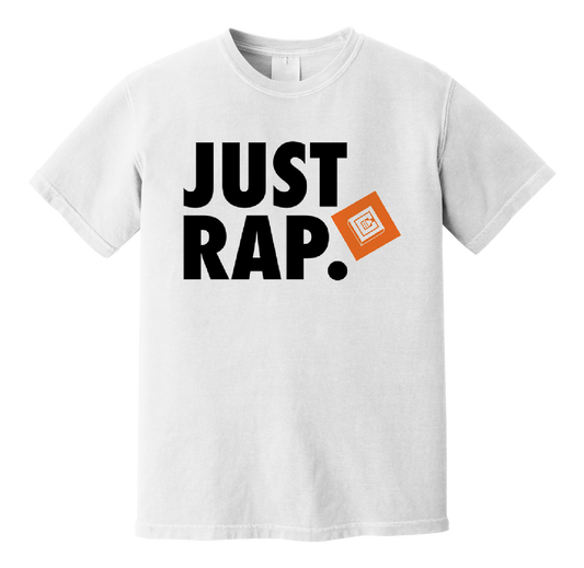 Just Rap White TEE