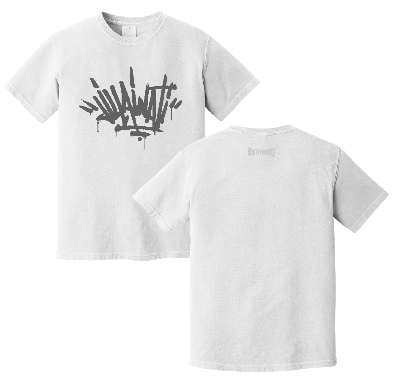 Villainati Drip White Tee