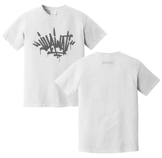 Villainati Drip White Tee