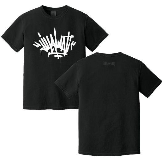 Villainati Drip Black Tee