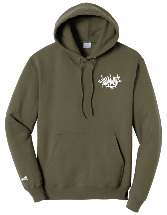 VILLAINATI FALL HOODIES - Olive Drab Green